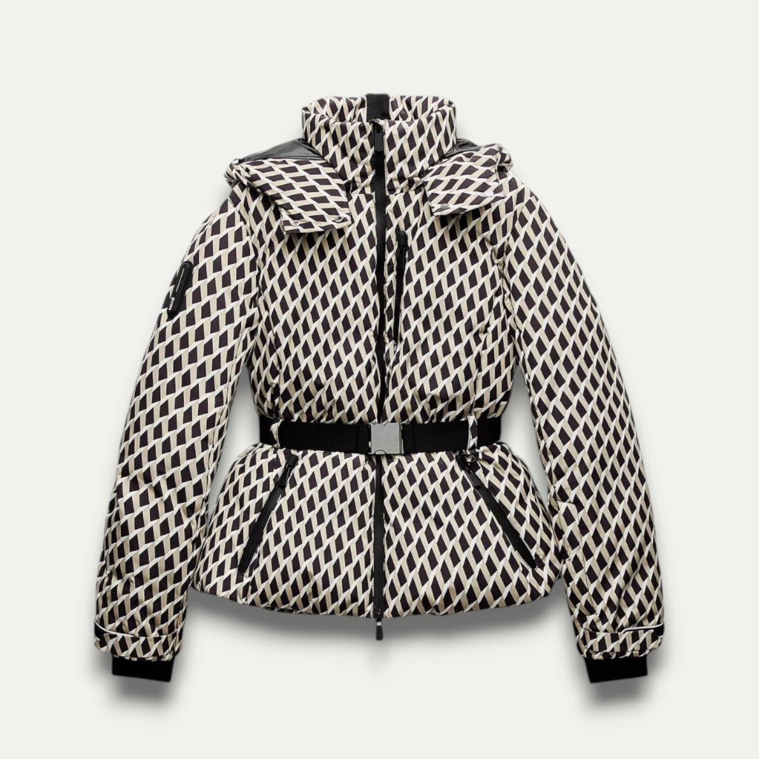Women's Winter Parka Belted Coat