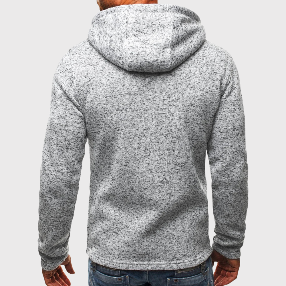 Men’s Jacquard Fleece Hoodie