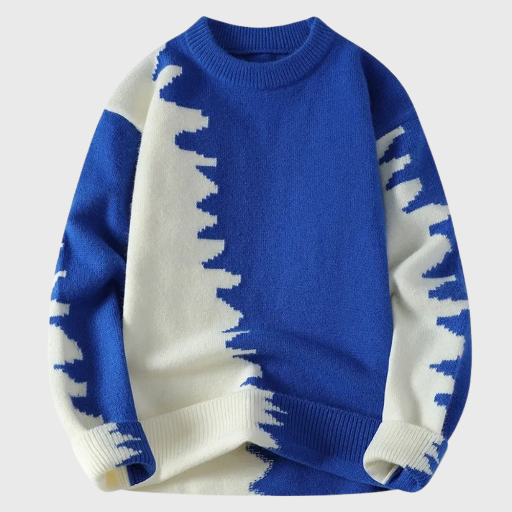 Men’s Dragon Graffiti Knitted Sweater