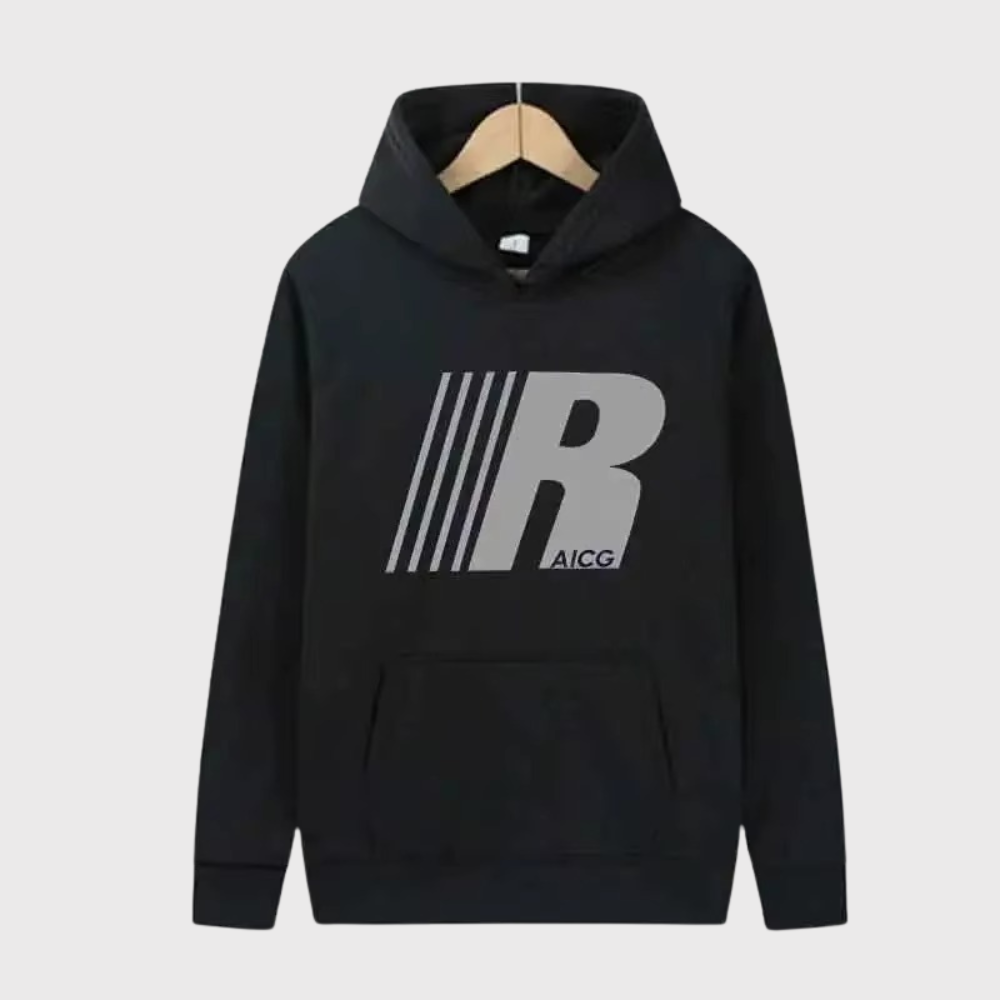 Men's Letter Print Hoodie