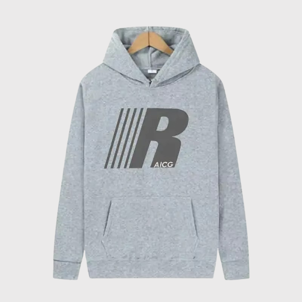 Men's Letter Print Hoodie