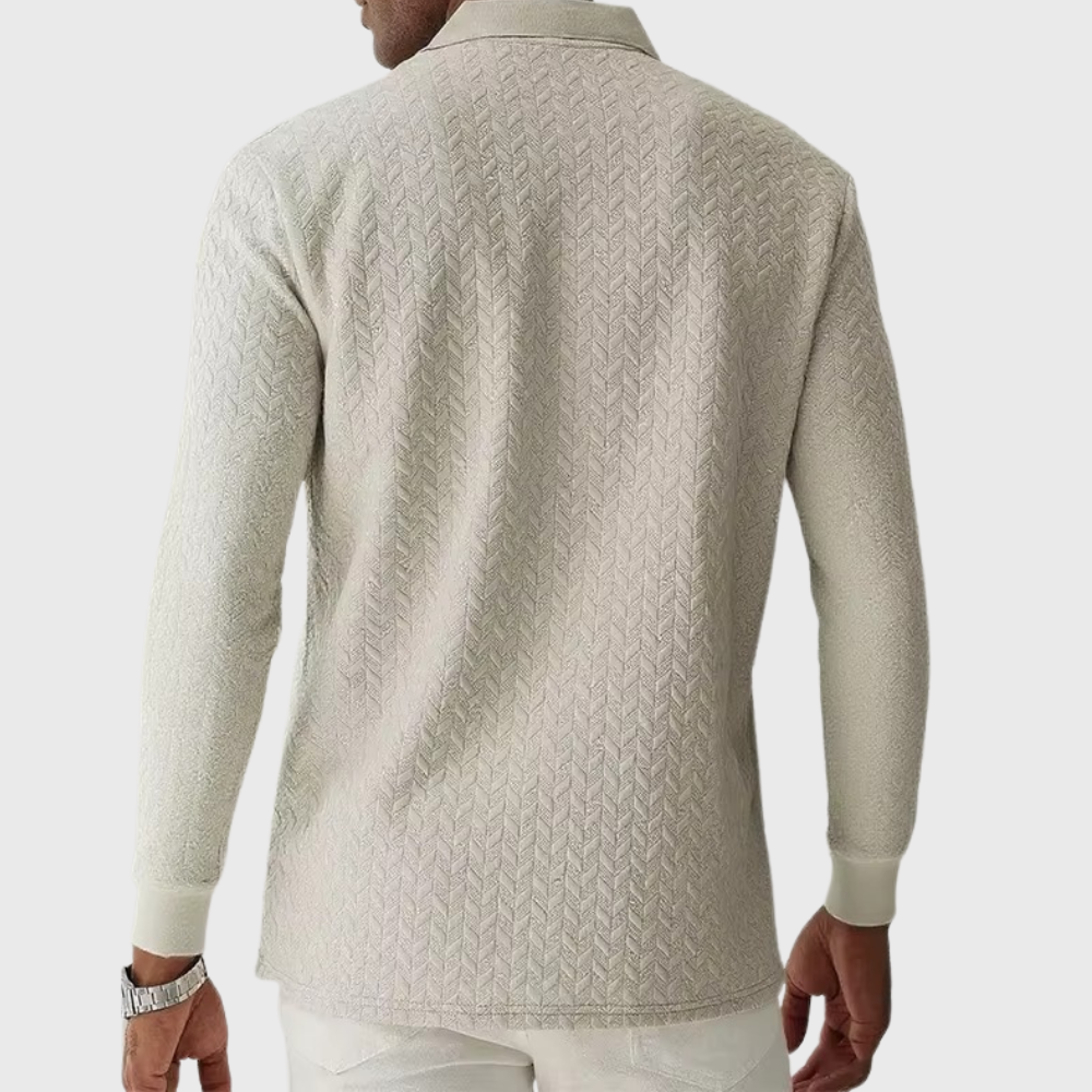 Men’s Long Sleeve Polo Shirt