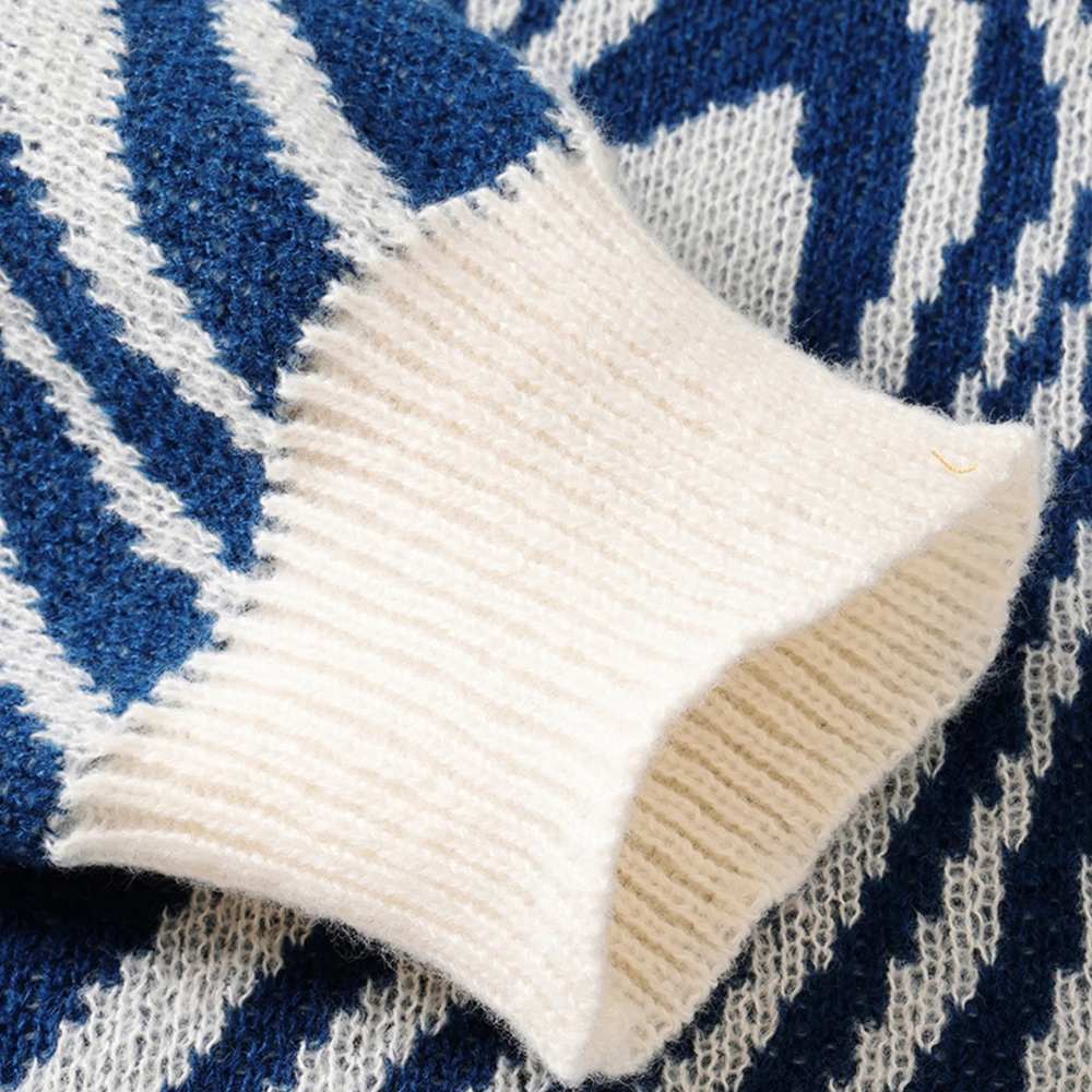 Men’s Maze Jacquard Pullover Sweater