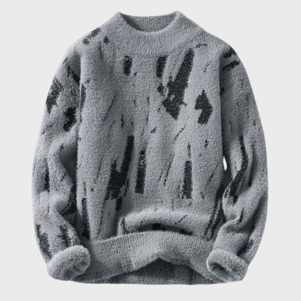 Men’s Loose Casual Knitted Pullover