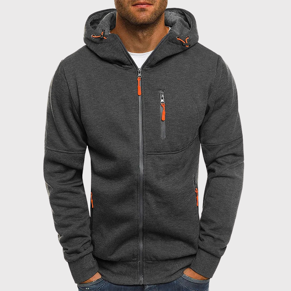 Men’s Jacquard Fleece Hoodie