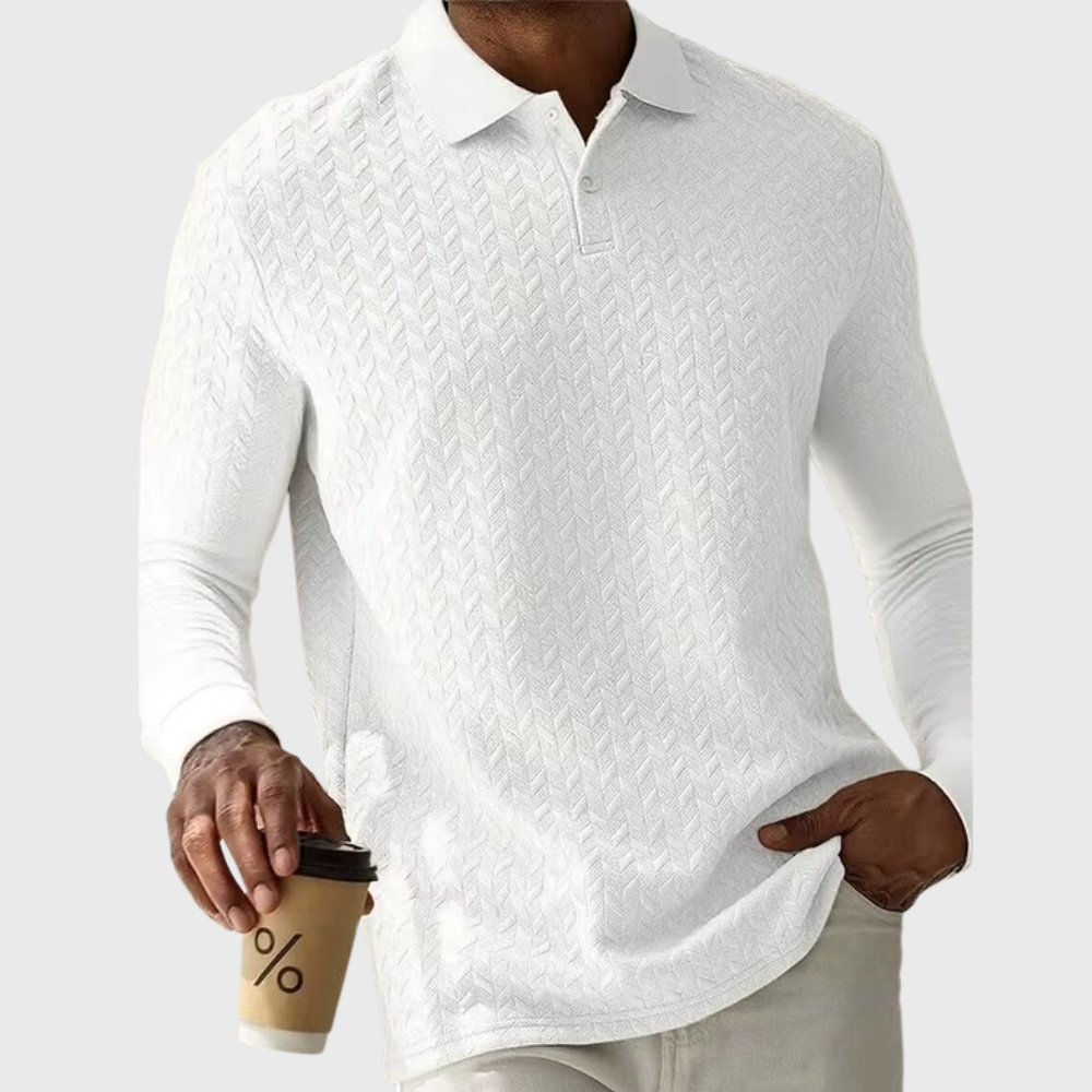 Men’s Long Sleeve Polo Shirt
