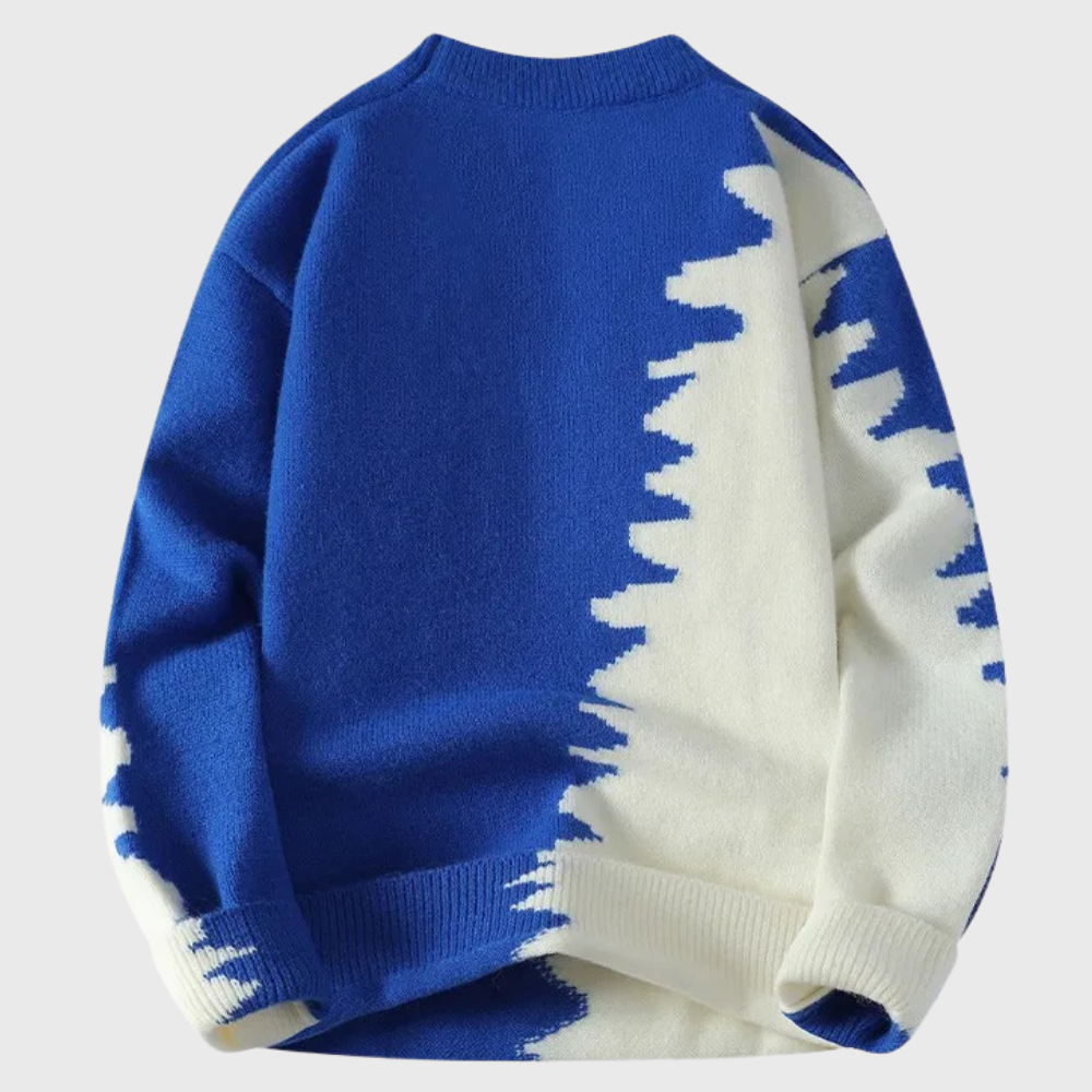 Men’s Dragon Graffiti Knitted Sweater