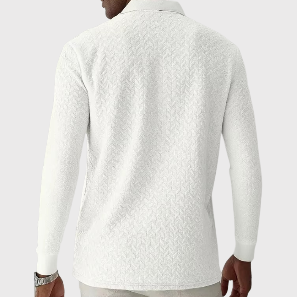 Men’s Long Sleeve Polo Shirt