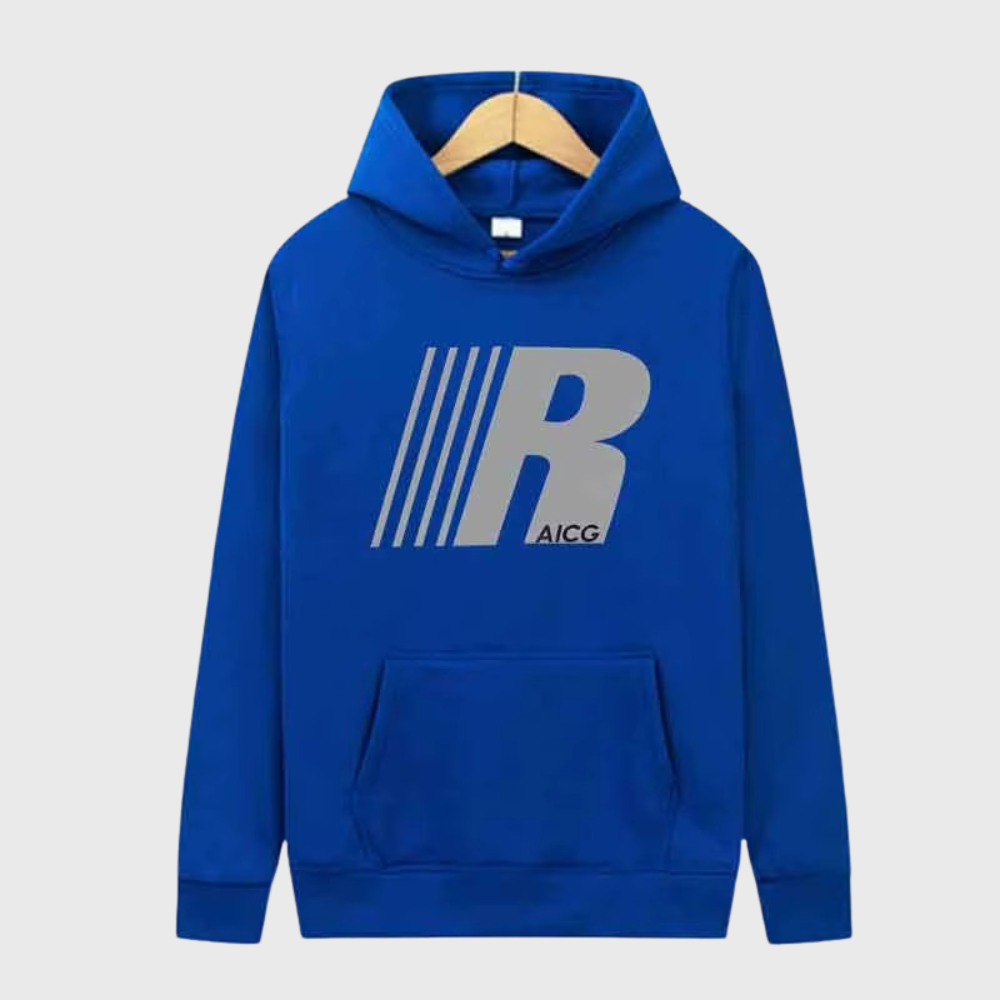 Men's Letter Print Hoodie
