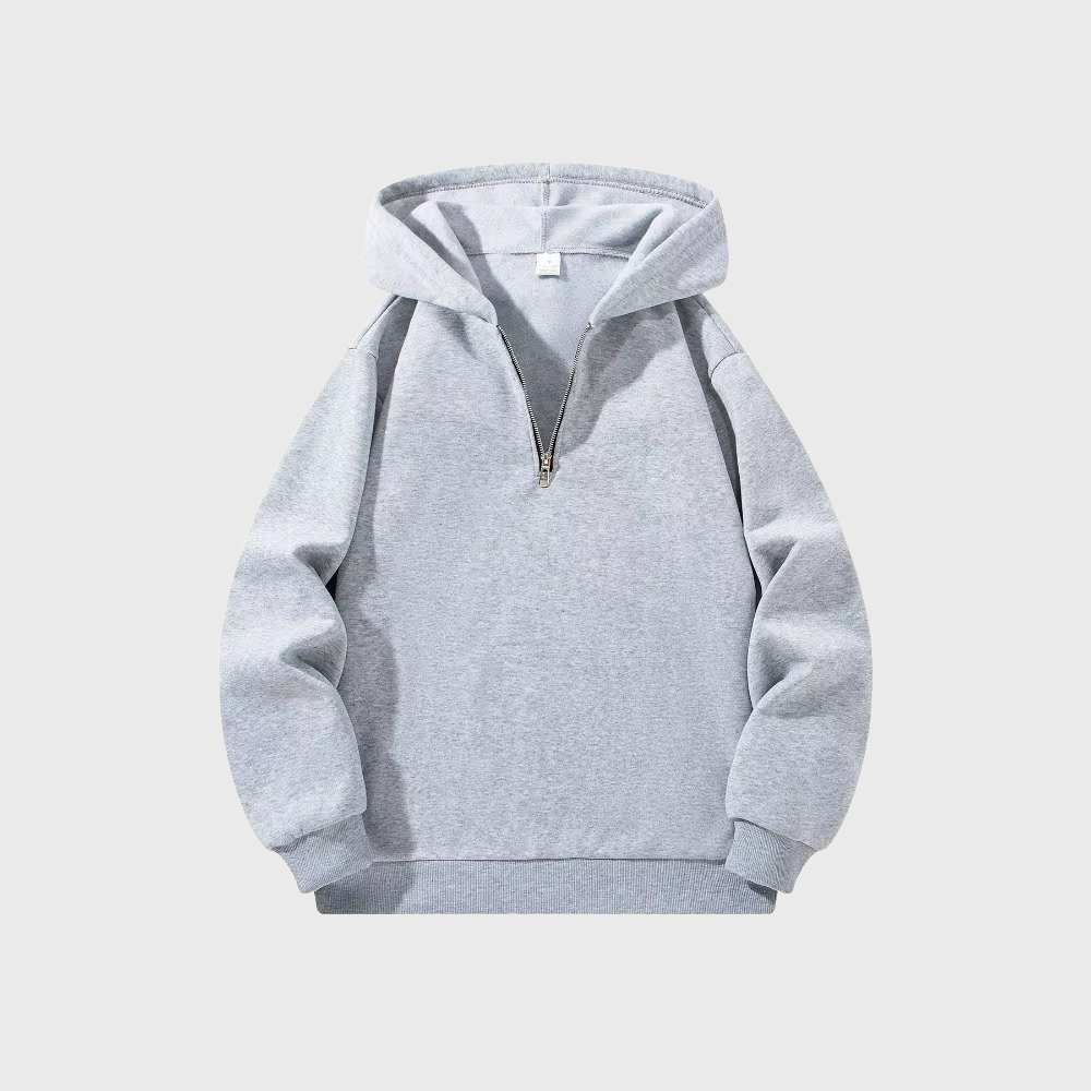 Men’s Half-Zip Hooded Sweatshirt