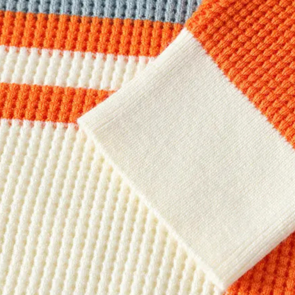 Men’s Color Block Knitted Sweater