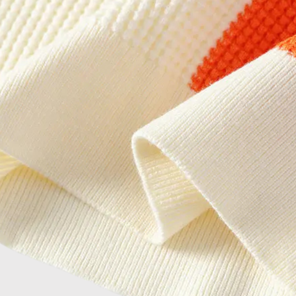 Men’s Color Block Knitted Sweater