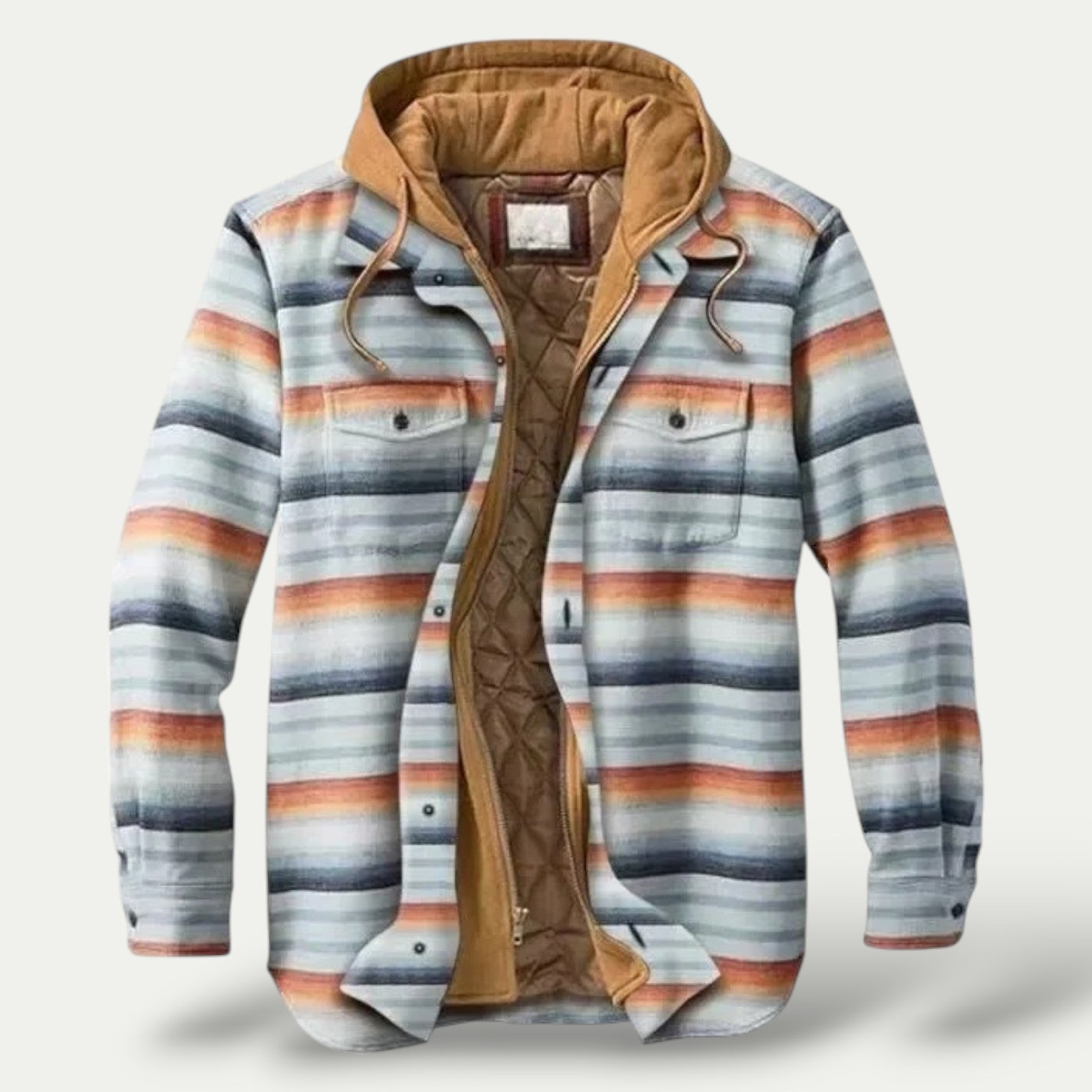 Men's Warm Lumberjack Fleece Jacket Cozy & Durable