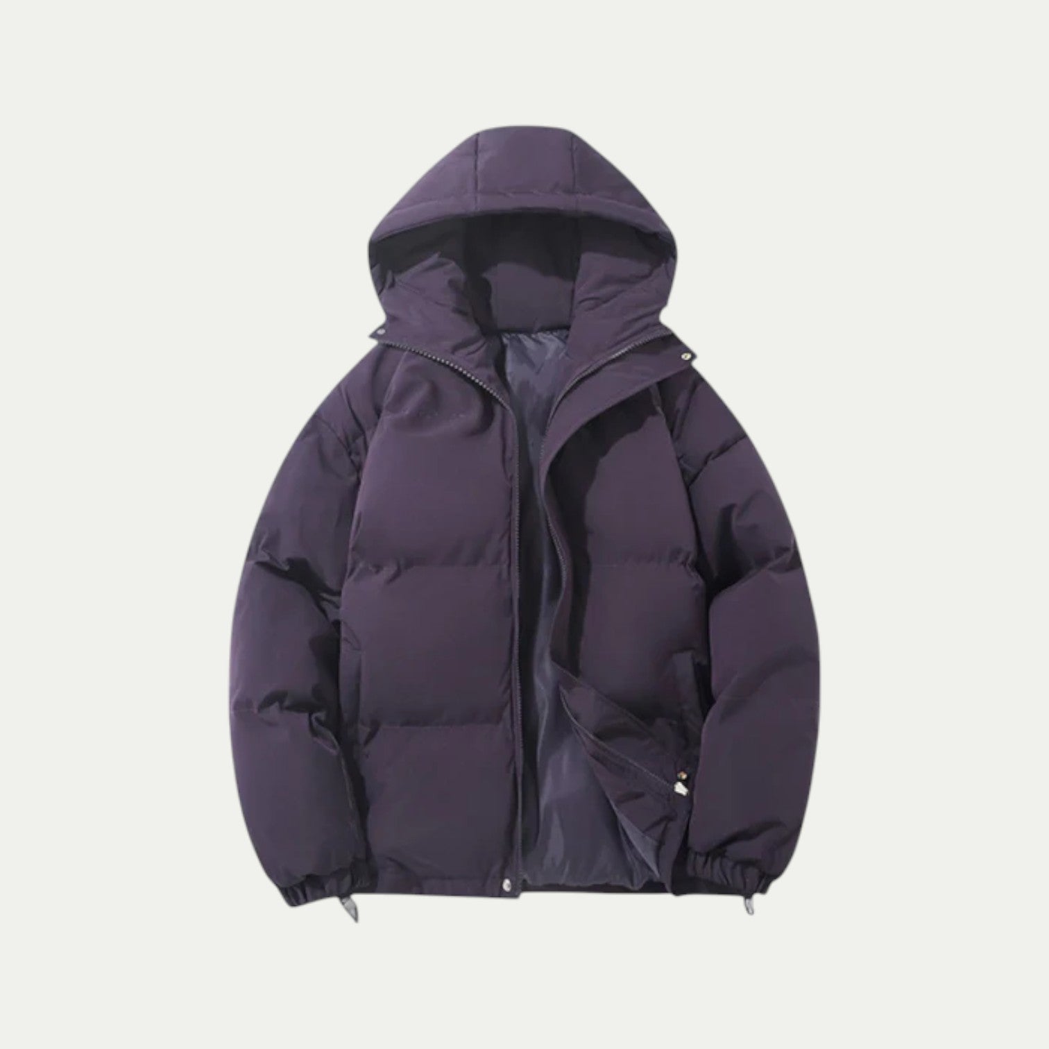 Unisex Waterproof Down Hooded Puffer Winter Fit Parka Jacket