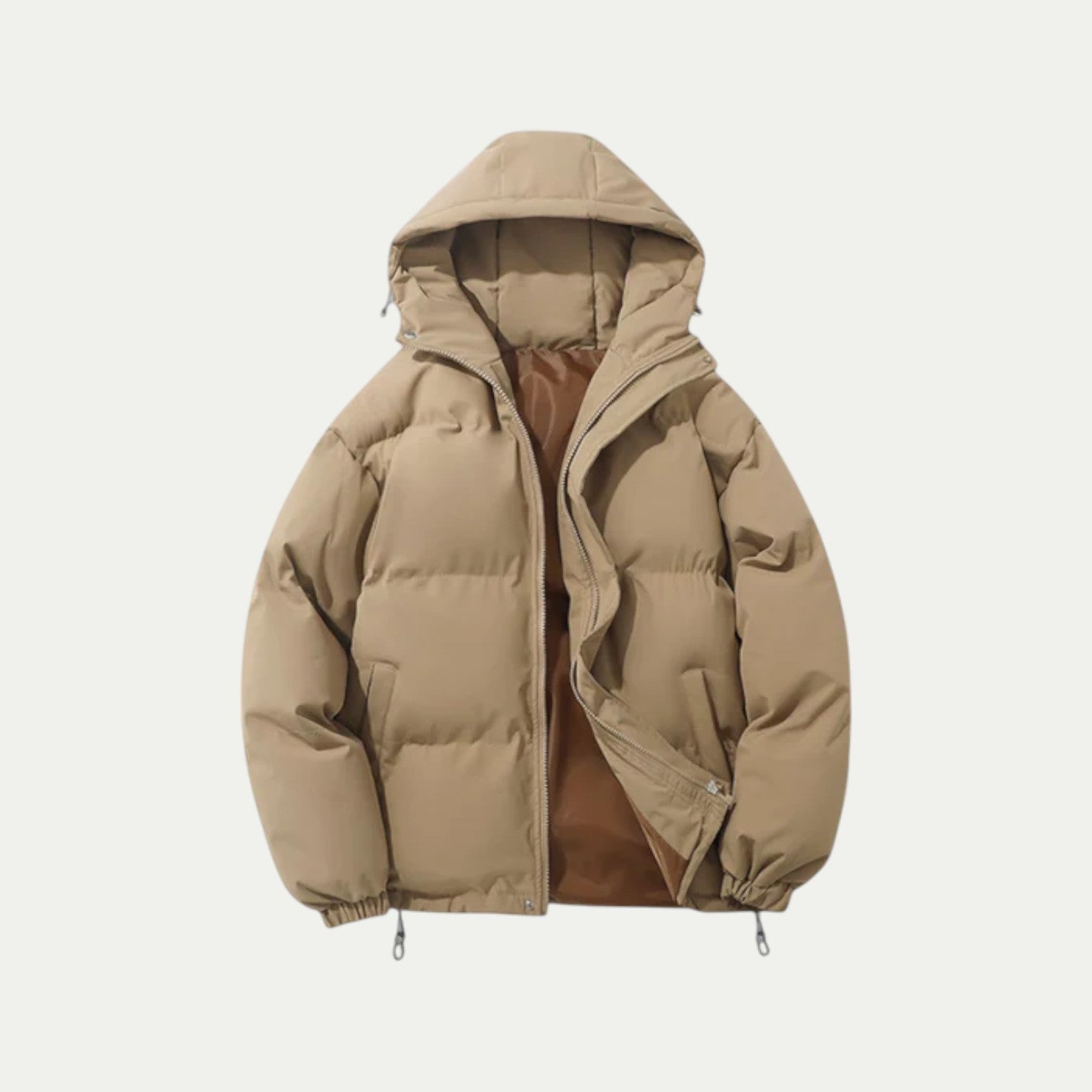 Unisex Waterproof Down Hooded Puffer Winter Fit Parka Jacket
