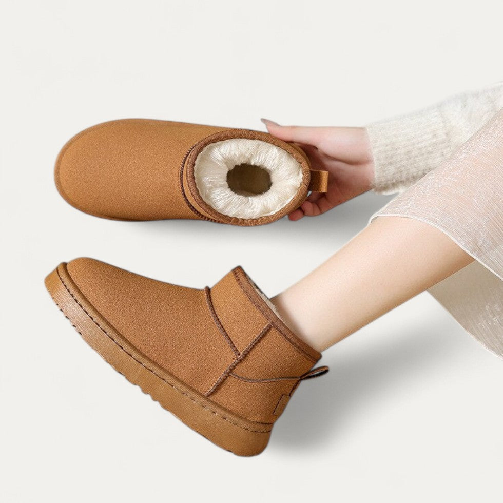 Women’s Orthopedic Faux Fur Lined Winter Ankle Boots