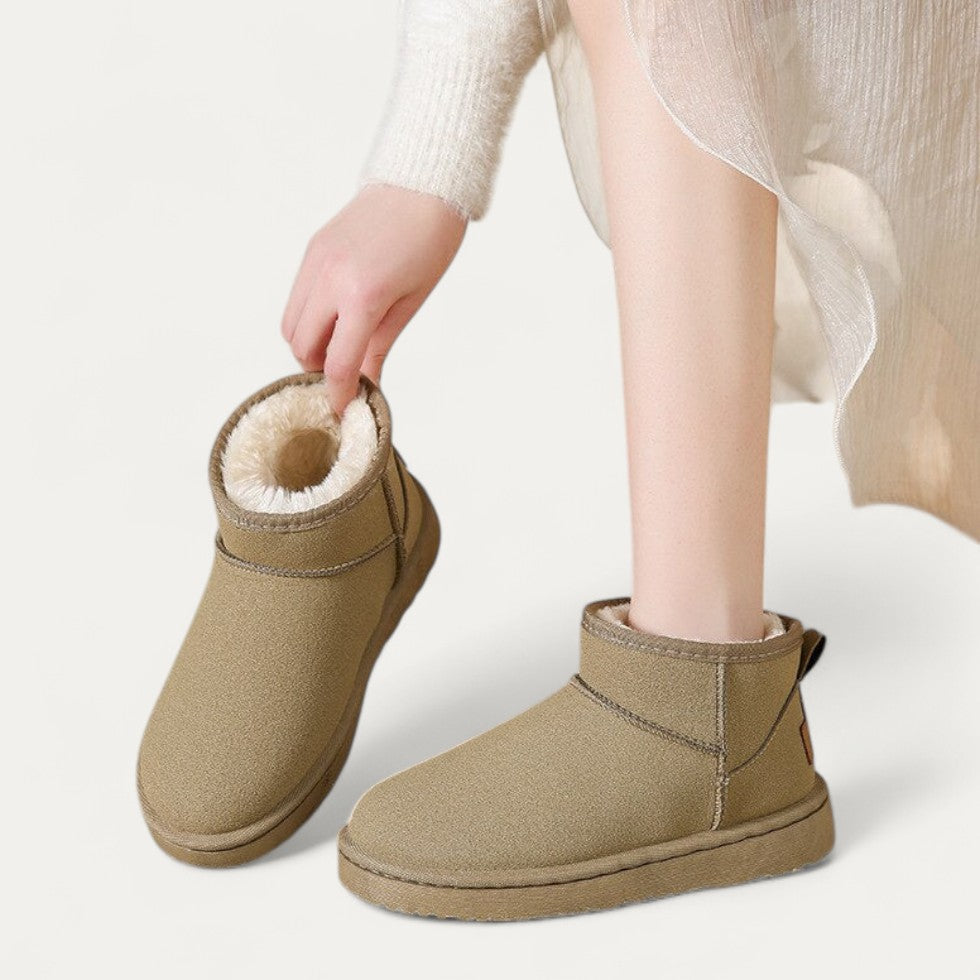Women’s Orthopedic Faux Fur Lined Winter Ankle Boots